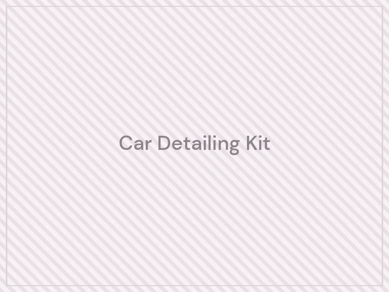 Car Detailing Kit — product image placeholder for the Cars & Motorbike category