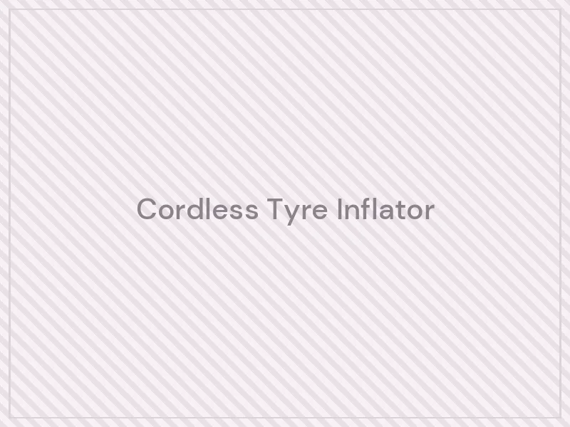 Cordless Tyre Inflator — product image placeholder for the Cars & Motorbike category