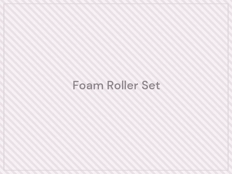 Foam Roller Set — product image placeholder for the Beauty & Health category