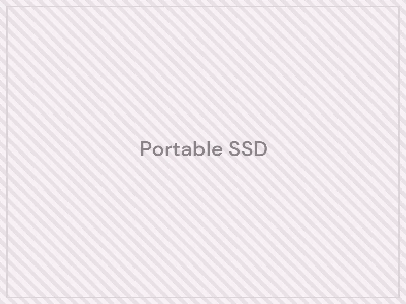 Portable SSD — product image placeholder for the Electronics category