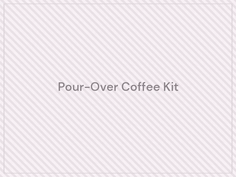 Pour-Over Coffee Kit — product image placeholder for the Home & Kitchen category